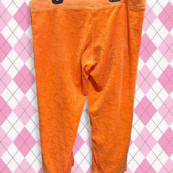 juicy couture orange capri and short sleeve zip up tracksuit - Picture 5 of 7